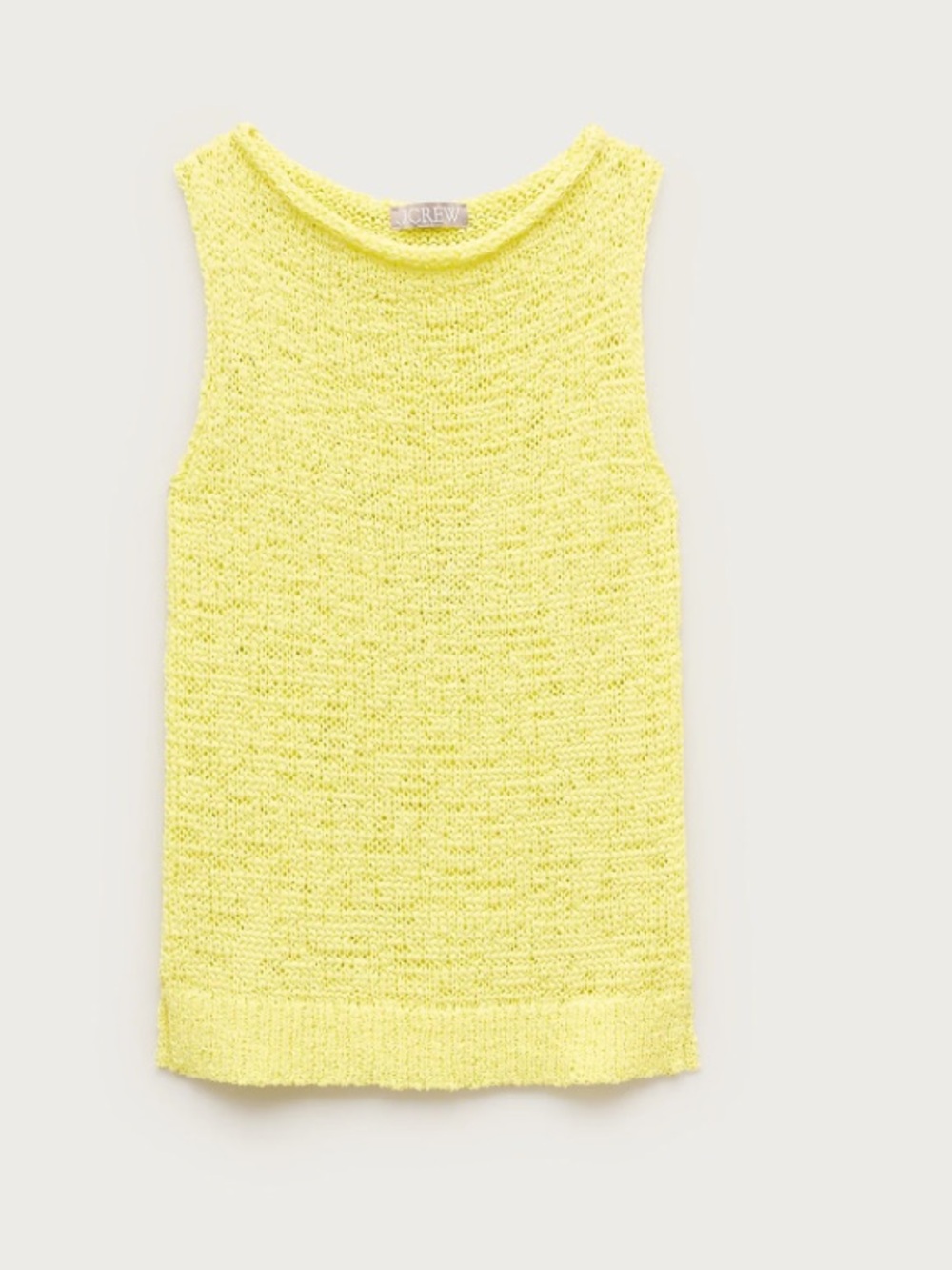 J crew sweet lemonade Montauk sweater-tank